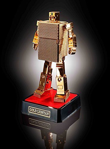 Soul Of Chogokin Gx-32g24 Gold Lightan 24k Plating Ver Action Figure Bandai- Japan Figure Store - #1 Bring To You The Best Japanese Goods