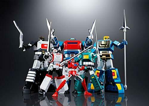 Soul Of Chogokin Gx-40r Six God Combination Godmars Action Figure Bandai- Japan Figure Store - #1 Bring To You The Best Japanese Goods