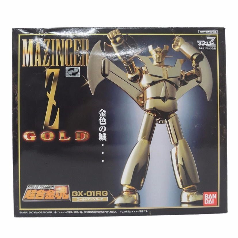 Soul Of Chogokin Gx-01rg Gold Mazinger Z Action Figure Bandai Tamashii Nations- Japan Figure Store - #1 Bring To You The Best Japanese Goods