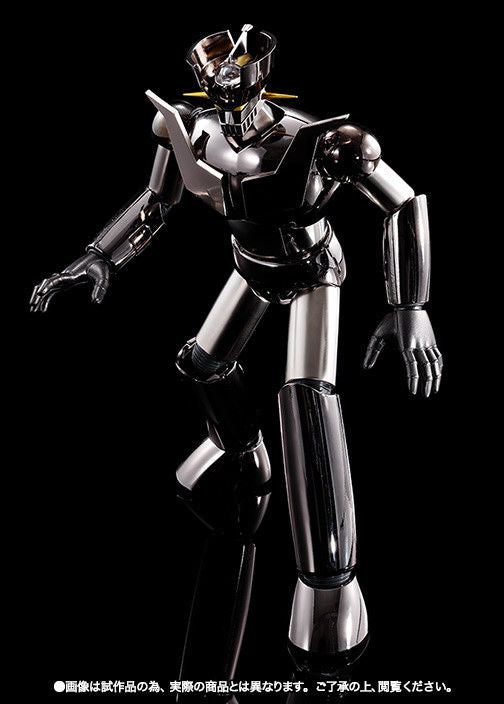 Soul Of Chogokin Gx-70cn Mazinger Z D.c. Chrome Noir Action Figure Bandai- Japan Figure Store - #1 Bring To You The Best Japanese Goods