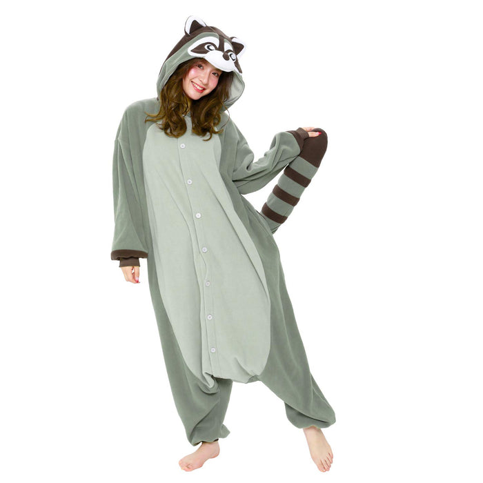 Southwark Fleece Raccoon Kigurumi by Sazac- Japan Figure Store - #1 Bring To You The Best Japanese Goods