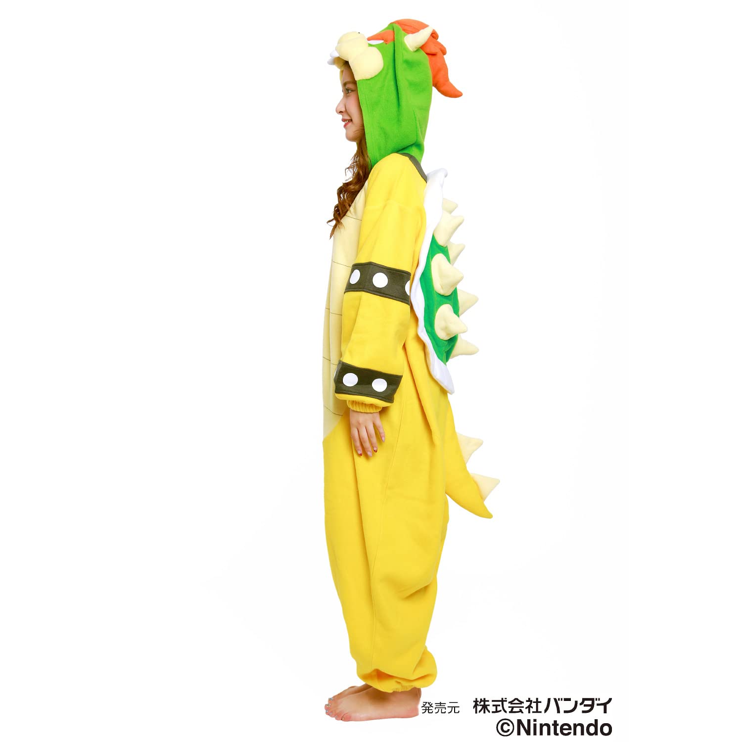 Southwark Fleece Sazac Kigurumi Super Mario Bowser Ban-068 Free Size- Japan Figure Store - #1 Bring To You The Best Japanese Goods