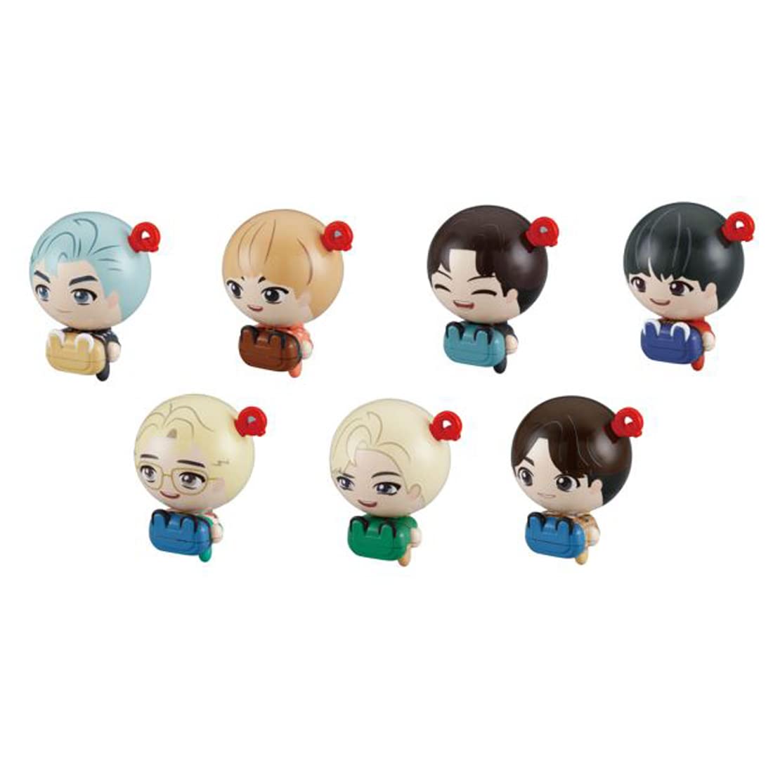 Takara Tomy Spi Q-Run Tinytan Dynamite 7 Types Set - Japanese Figure Sets - Model Toys- Japan Figure Store - #1 Bring To You The Best Japanese Goods