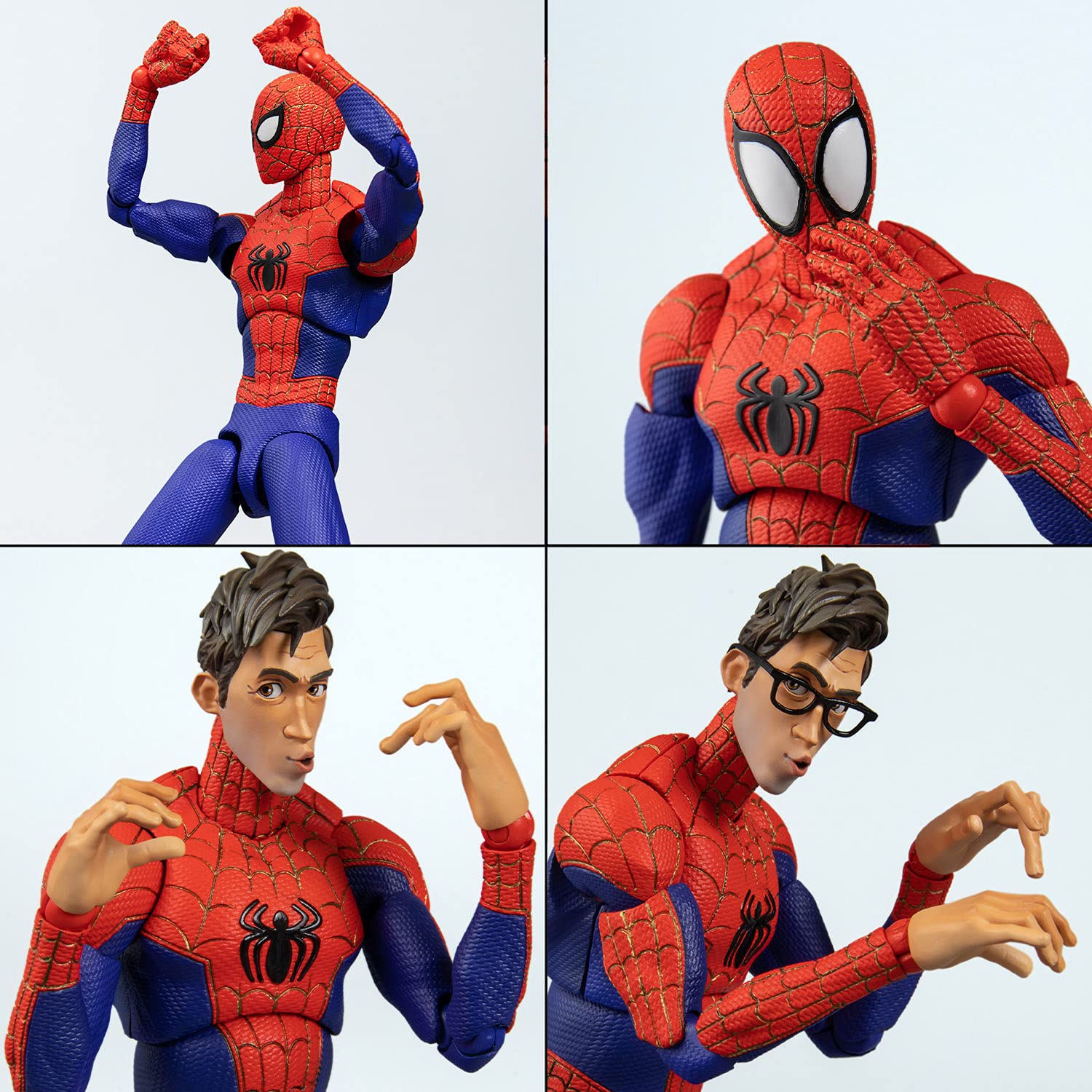 Sentinel Spider-Man: Spiderverse SV Action Peter B. Parker Non-scale Japan Painted Action Figure- Japan Figure Store - #1 Bring To You The Best Japanese Goods