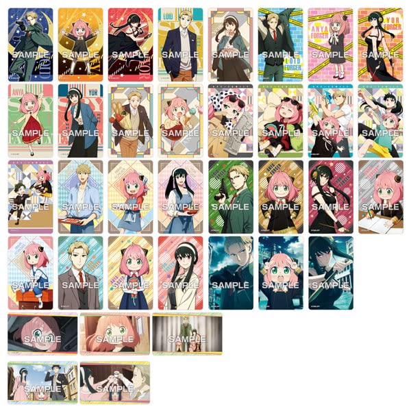 ENSKY - Spy X Family Decoration Sticker 20Pcs Box- Japan Figure Store - #1 Bring To You The Best Japanese Goods