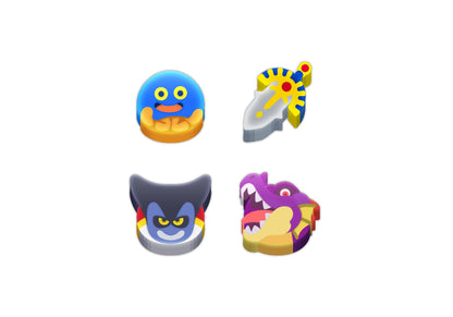 Square Enix Dragon Quest Candy Toy with 16 Pieces and 2 Gums- Japan Figure Store - #1 Bring To You The Best Japanese Goods