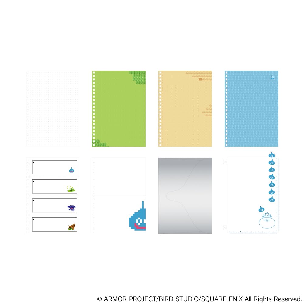 Square Enix Dragon Quest Metal Slime Silver Adventure Note- Japan Figure Store - #1 Bring To You The Best Japanese Goods