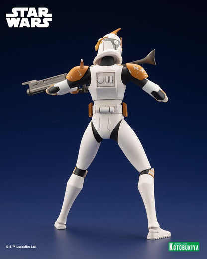 Kotobukiya Star Wars Clone Wars Commander Cody 1/10 Pvc Figure Japan- Japan Figure Store - #1 Bring To You The Best Japanese Goods