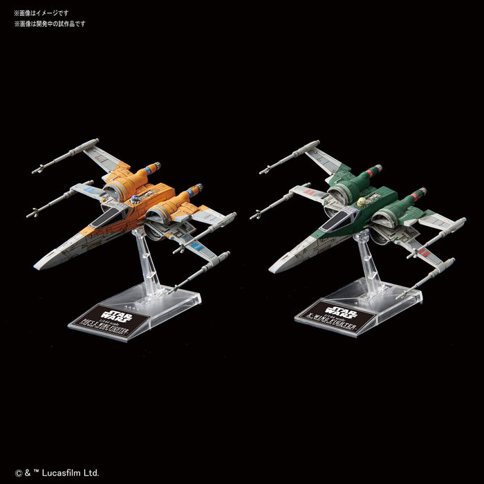 Bandai Spirits Star Wars X-Wing Fighter Poe Exclusive Plastic Model (Dawn Of Skywalker)- Japan Figure Store - #1 Bring To You The Best Japanese Goods