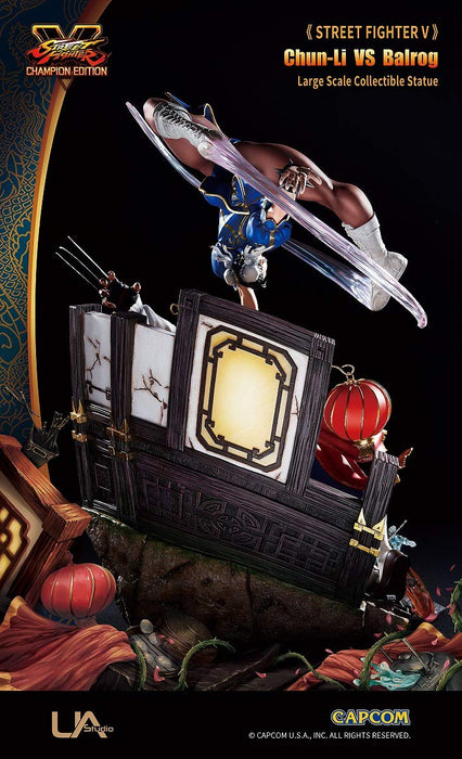 Street Fighter V Large Statue Series Chun-Li Vs Balrog Height Approx. 500Mm Polystone Painted Complete Figure- Japan Figure Store - #1 Bring To You The Best Japanese Goods