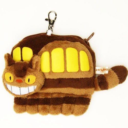 SUN ARROW Studio Ghibli My Neighbor Totoro Reel Pass Case Cat Bus- Japan Figure Store - #1 Bring To You The Best Japanese Goods