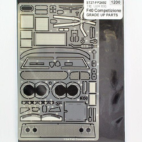 Studio27 St27 Fp2492 F40 Competizione Upgrade Parts For Tamiya 1/24 Plastic Car Parts- Japan Figure Store - #1 Bring To You The Best Japanese Goods