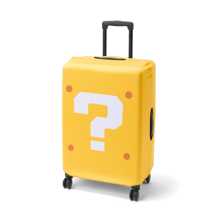 NINTENDO Super Mario Travel Luggage Cover Question Block- Japan Figure Store - #1 Bring To You The Best Japanese Goods