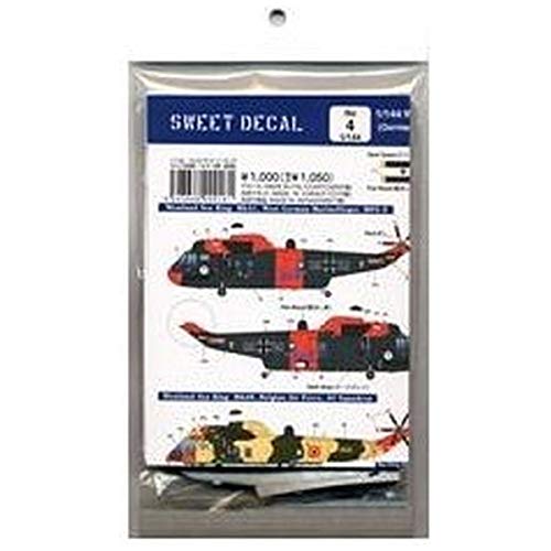 SWEET Decal No.4 Westland Sea King Part.2 1/144 Scale Plastic Model Kit- Japan Figure Store - #1 Bring To You The Best Japanese Goods