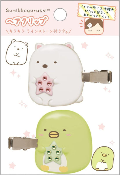 Sumikko Gurashi Hair Clip Polar Bear Penguin? Fe34401- Japan Figure Store - #1 Bring To You The Best Japanese Goods