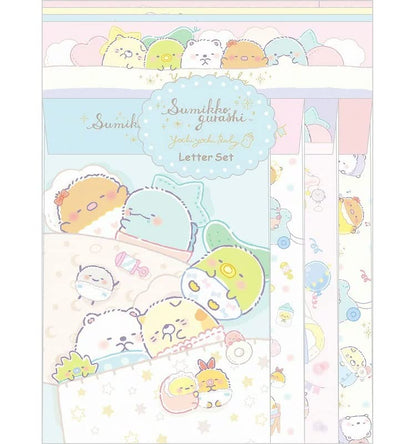 SAN-X Letter Set Sumikko Gurashi Sumikko Baby Lh76602- Japan Figure Store - #1 Bring To You The Best Japanese Goods