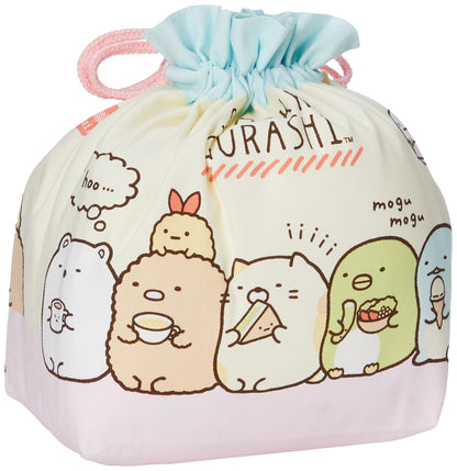 SAN-X Sumikko Gurashi Drawstring Bag For Lunch Box- Japan Figure Store - #1 Bring To You The Best Japanese Goods