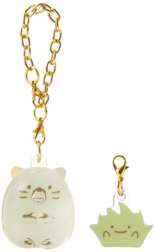 SAN-X Sumikko Gurashi Nakayoshi Pair Keychain Neko & Zasso- Japan Figure Store - #1 Bring To You The Best Japanese Goods