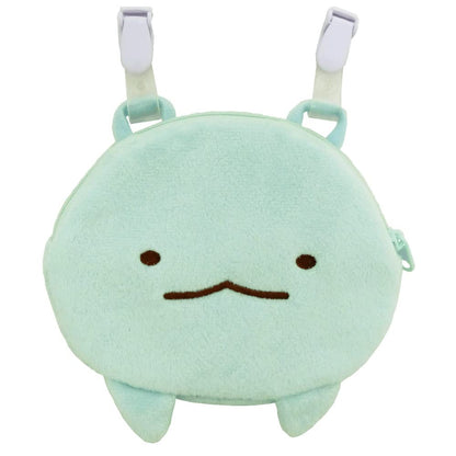 Sumikko Gurashi Outing Pocket Pouch Pouch Tissue Case Handkerchief Tissue Clip Character Goods San-X San-X Children Pocket Pouch [15 X 12 X D1.5 Cm] Sg-0041 [Tg] Lizard- Japan Figure Store - #1 Bring To You The Best Japanese Goods