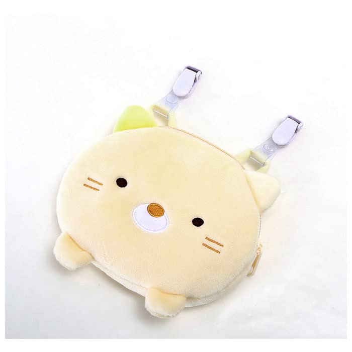 Sumikko Gurashi Outing Pocket Pouch Pouch Tissue Case Handkerchief Tissue Clip Character Goods San-X San-X Children Pocket Pouch [15 X 12 X D1.5 Cm] Sg-0041 [Tg] Lizard- Japan Figure Store - #1 Bring To You The Best Japanese Goods