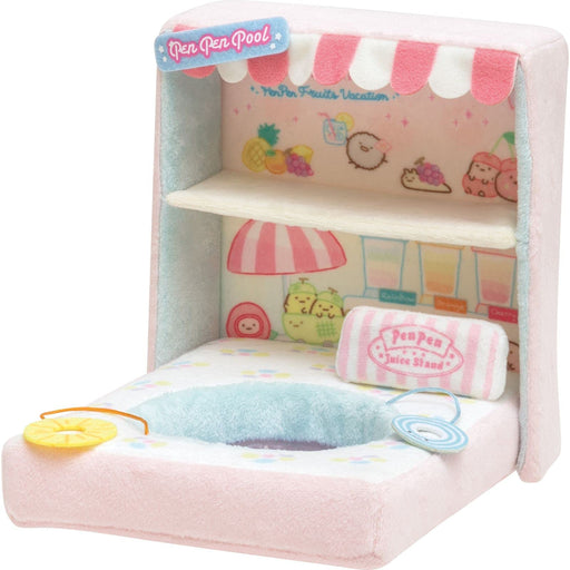 SAN-X Sumikko Gurashi Collection Scene Plush Penpen Fruit Vacation- Japan Figure Store - #1 Bring To You The Best Japanese Goods