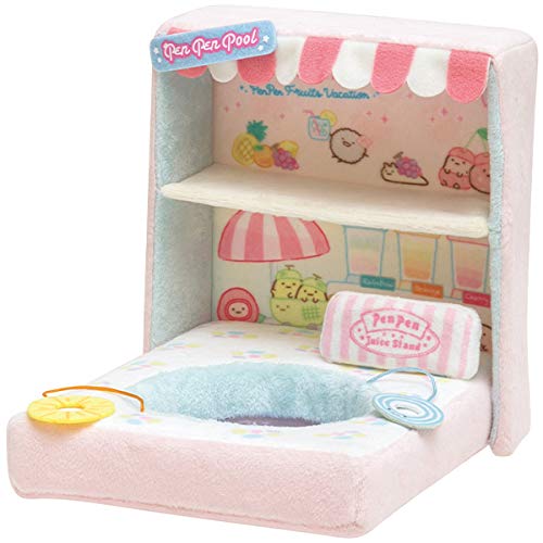 SAN-X Sumikko Gurashi Collection Scene Plush Penpen Fruit Vacation- Japan Figure Store - #1 Bring To You The Best Japanese Goods