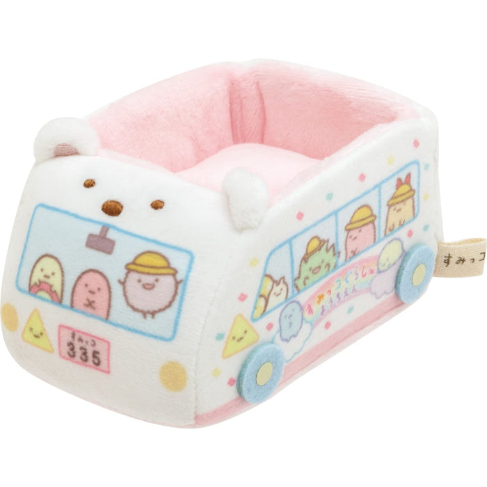 Sumikko Gurashi Sumikko Gurashi Collection Sumikko Mono Running Nori Plush Kindergarten Bus Mf61301- Japan Figure Store - #1 Bring To You The Best Japanese Goods