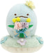 San-X Sumikko Gurashi Zasso Fairy Flower Garden Plush Lizard Mo06301 - Japanese- Japan Figure Store - #1 Bring To You The Best Japanese Goods