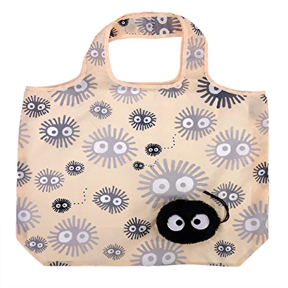 Studio Ghibli My Neighbor Totoro Eco Bag Makkurokurosuke- Japan Figure Store - #1 Bring To You The Best Japanese Goods