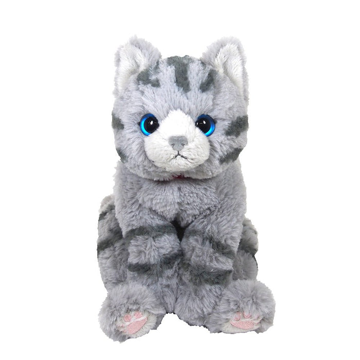 SUNLEMON Plush Doll Hiza Neko Gray Size S Tjn- Japan Figure Store - #1 Bring To You The Best Japanese Goods