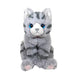 SUNLEMON Plush Doll Hiza Neko Gray Size S Tjn- Japan Figure Store - #1 Bring To You The Best Japanese Goods