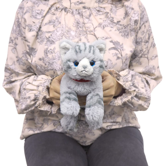 SUNLEMON Plush Doll Knee Cat Ss Grey- Japan Figure Store - #1 Bring To You The Best Japanese Goods