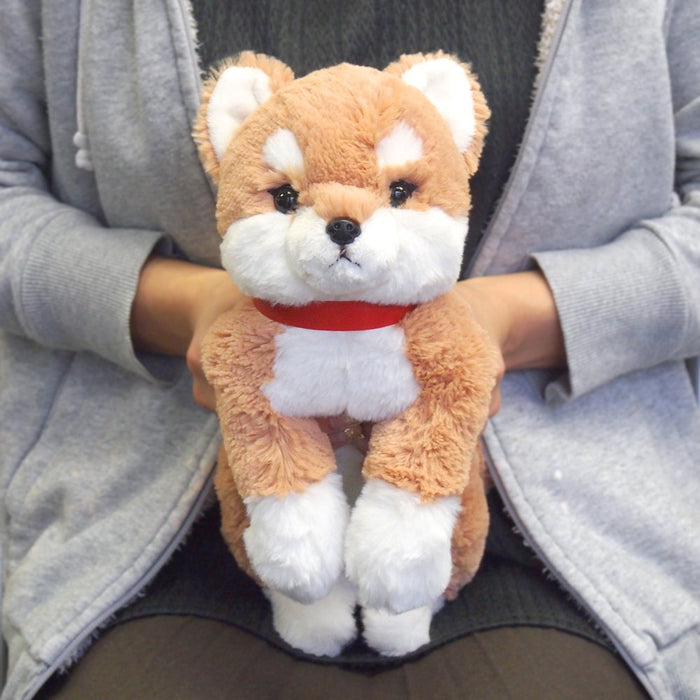 SUNLEMON Plush Doll Hiza Wanko Shiba Inu Beige Tjn- Japan Figure Store - #1 Bring To You The Best Japanese Goods