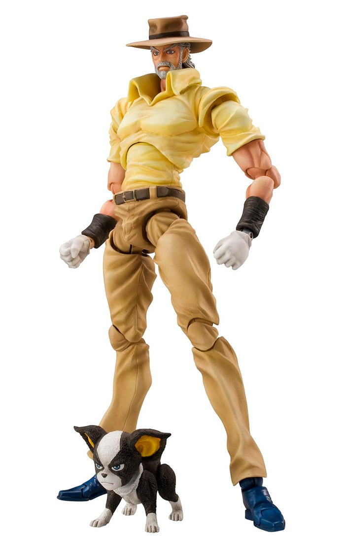Medicos Entertainment Jojo'S Bizarre Adventure Part 3 Joseph Joestar & Iggy Action Figure (150Mm & 35Mm) Japan- Japan Figure Store - #1 Bring To You The Best Japanese Goods