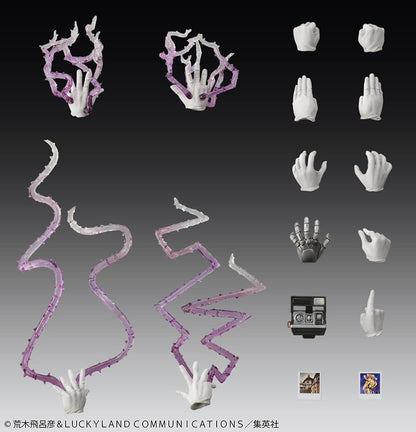 Medicos Entertainment Jojo'S Bizarre Adventure Part 3 Joseph Joestar & Iggy Action Figure (150Mm & 35Mm) Japan- Japan Figure Store - #1 Bring To You The Best Japanese Goods