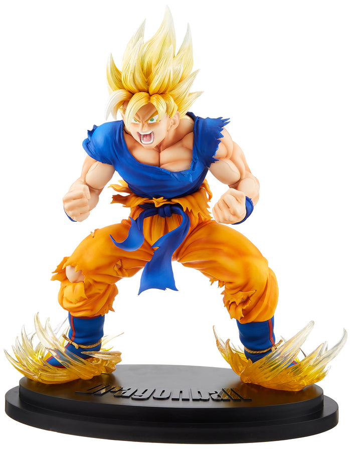 Super Figure Art Collection Dragon Ball Kai Super Saiyan Son Goku Approx. 23Cm Pvc Abs Painted Complete Figure- Japan Figure Store - #1 Bring To You The Best Japanese Goods