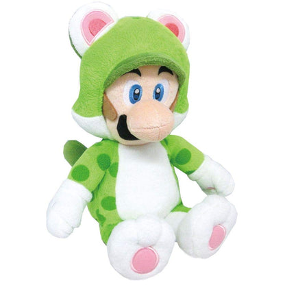 SAN-EI Super Mario 3D World Plush Doll Cat Luigi M- Japan Figure Store - #1 Bring To You The Best Japanese Goods