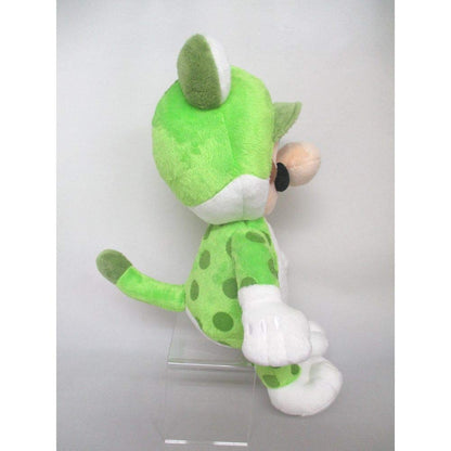 SAN-EI Super Mario 3D World Plush Doll Cat Luigi M- Japan Figure Store - #1 Bring To You The Best Japanese Goods