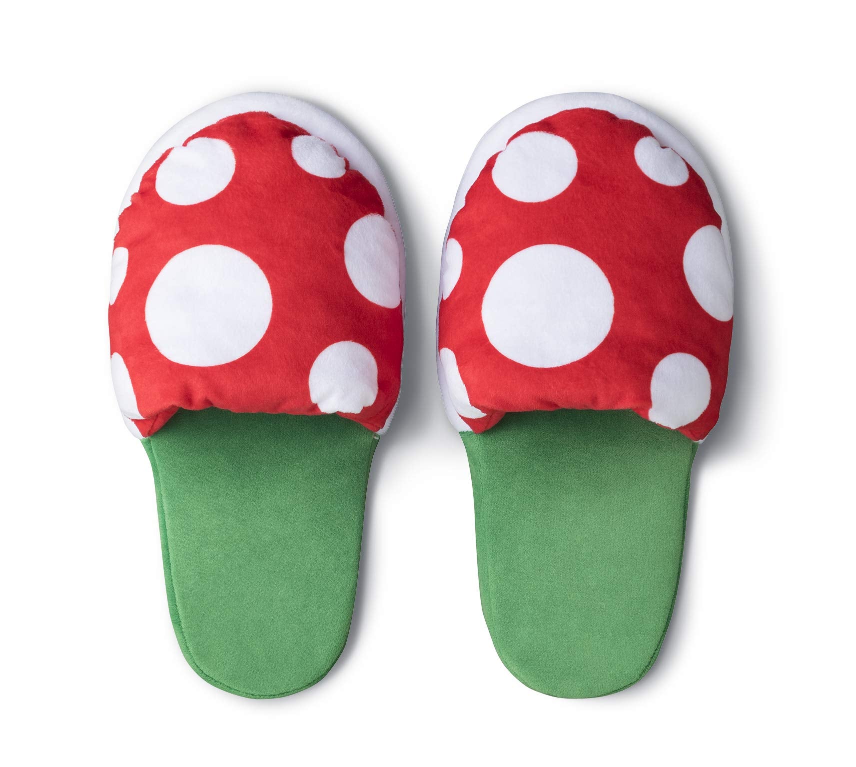 NINTENDO Super Mario Home & Party Room Slippers Piranha Plant/Earthen Pipe- Japan Figure Store - #1 Bring To You The Best Japanese Goods