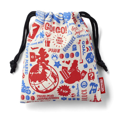 NINTENDO Super Mario Eye Mask Original Travel Pattern- Japan Figure Store - #1 Bring To You The Best Japanese Goods