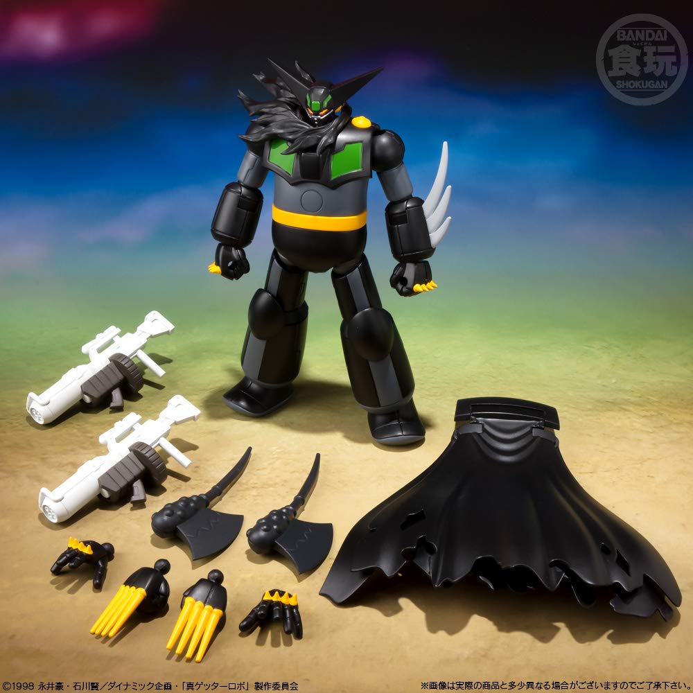 BANDAI CANDY 252313 Super Mini-Pla Getter Robot Armageddon Vol.2 1 Box 3 Pcs. Set- Japan Figure Store - #1 Bring To You The Best Japanese Goods