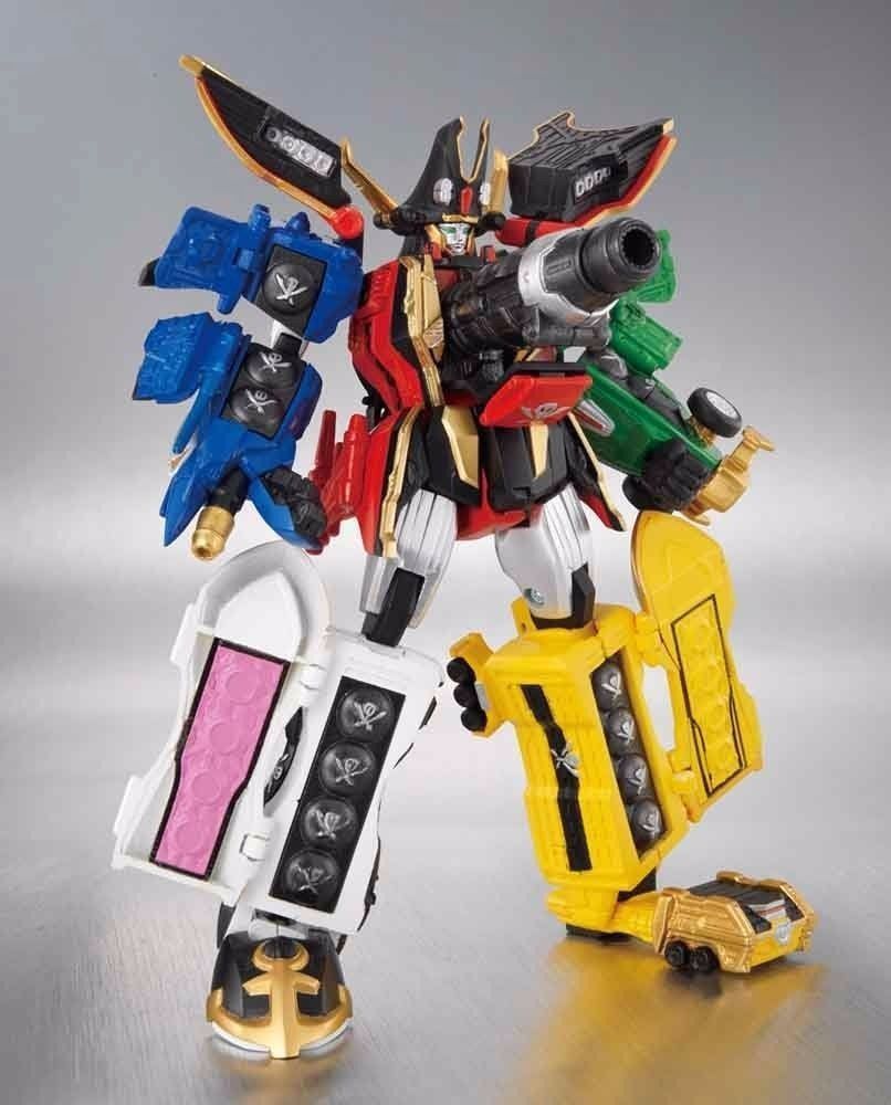 Super Robot Chogokin Kaizoku Sentai Gokaiger Gokaioh Action Figure Bandai Japan- Japan Figure Store - #1 Bring To You The Best Japanese Goods