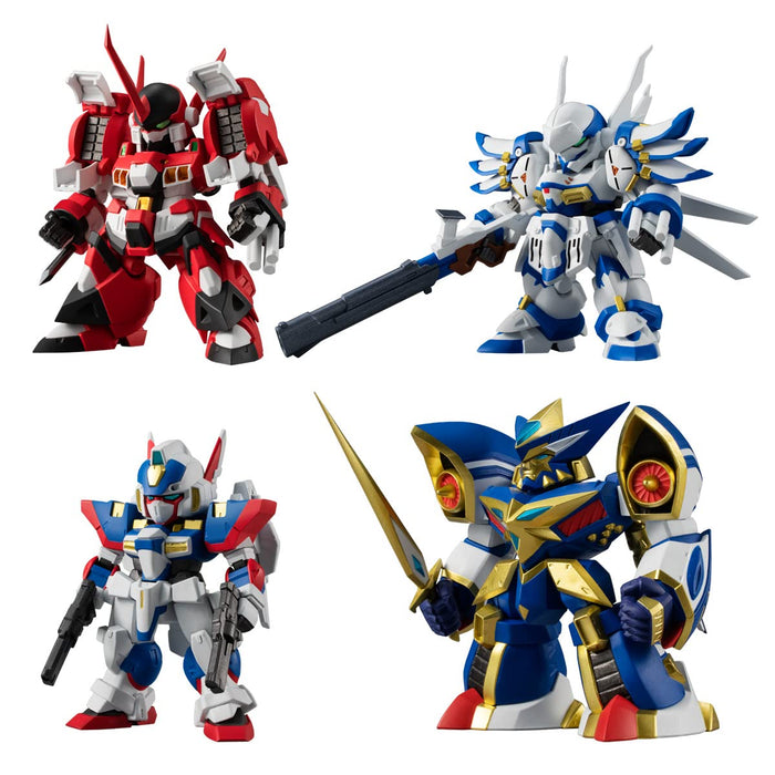 BANDAI CANDY Super Robot Wars Og Original Collection 02 4Pack Box Candy Toy- Japan Figure Store - #1 Bring To You The Best Japanese Goods