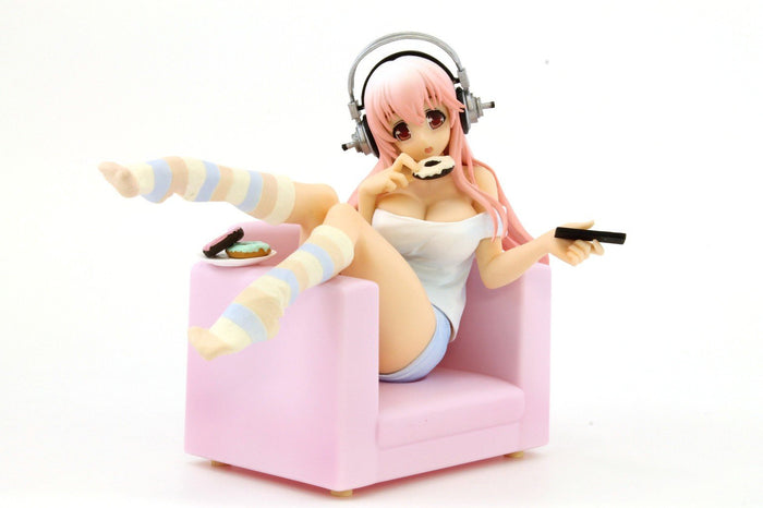 Flue Super Sonico Figure ~Snack Time~ Japan- Japan Figure Store - #1 Bring To You The Best Japanese Goods