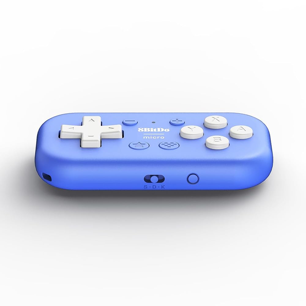 8Bitdo Cyber Gadget Micro Bluetooth Gamepad Blue - Switch/Android Compat.- Japan Figure Store - #1 Bring To You The Best Japanese Goods