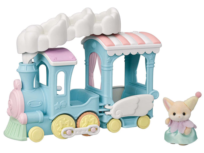 Epoch Sylvanian Families Fluffy Cloud Parade Train Set Ko-73 Dollhouse Toy for Ages 3+- Japan Figure Store - #1 Bring To You The Best Japanese Goods