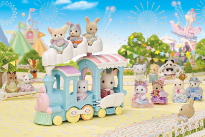 Epoch Sylvanian Families Fluffy Cloud Parade Train Set Ko-73 Dollhouse Toy for Ages 3+- Japan Figure Store - #1 Bring To You The Best Japanese Goods