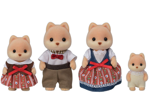 Epoch Sylvanian Families Caramel Dog Family Doll FS-35 Age 3+ Dollhouse Toy- Japan Figure Store - #1 Bring To You The Best Japanese Goods