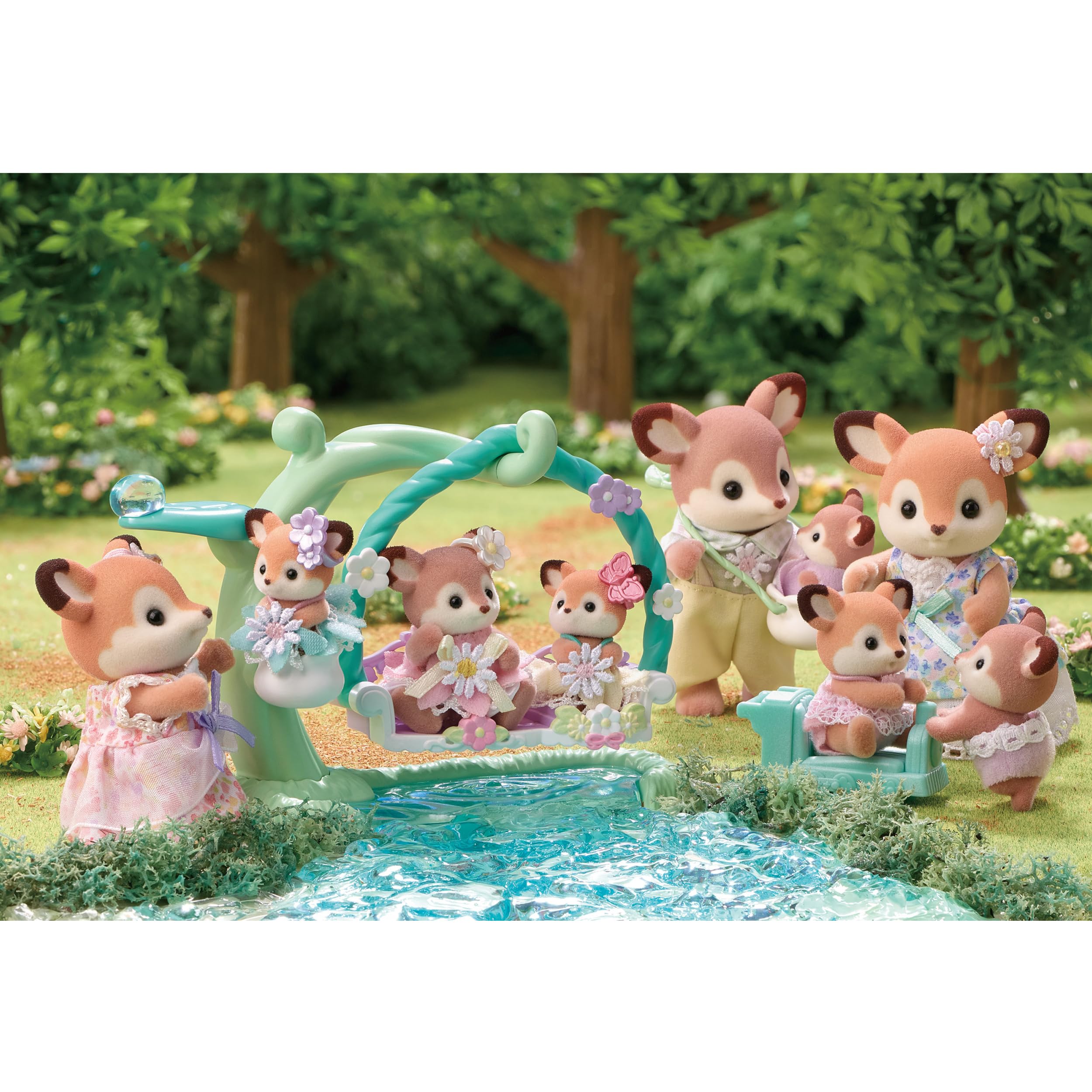 Epoch Sylvanian Families Deer Doll Family FS-53 Suitable for 3 Years and Up- Japan Figure Store - #1 Bring To You The Best Japanese Goods