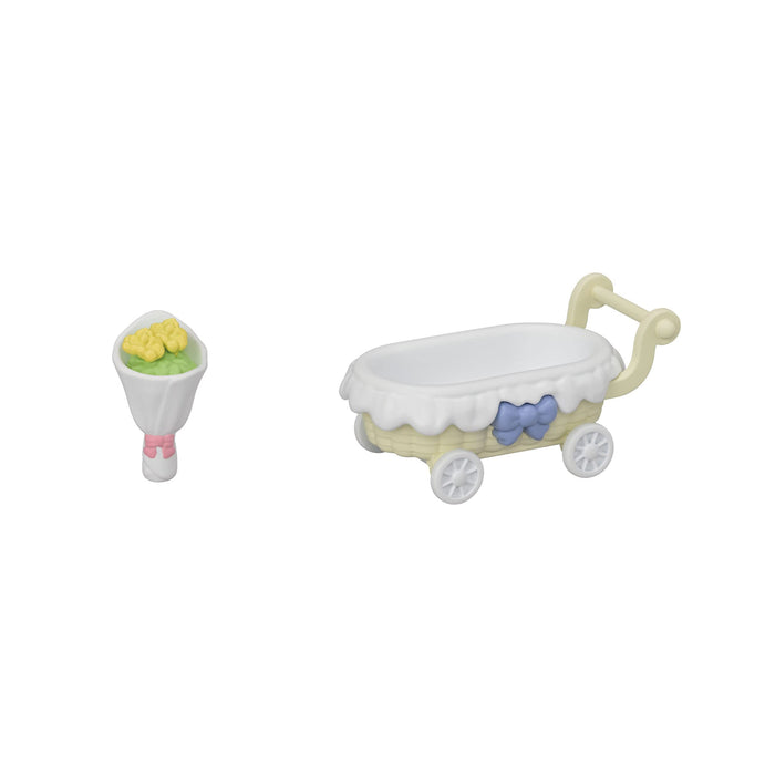 Epoch Sylvanian Families Flora Rabbit Family Dollhouse Toy FS-50 Certified for Ages 3+- Japan Figure Store - #1 Bring To You The Best Japanese Goods